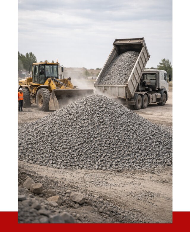 Купить щебень с доставкой в Биробиджане от 2535 руб. | ПРОНЕРУДБрб