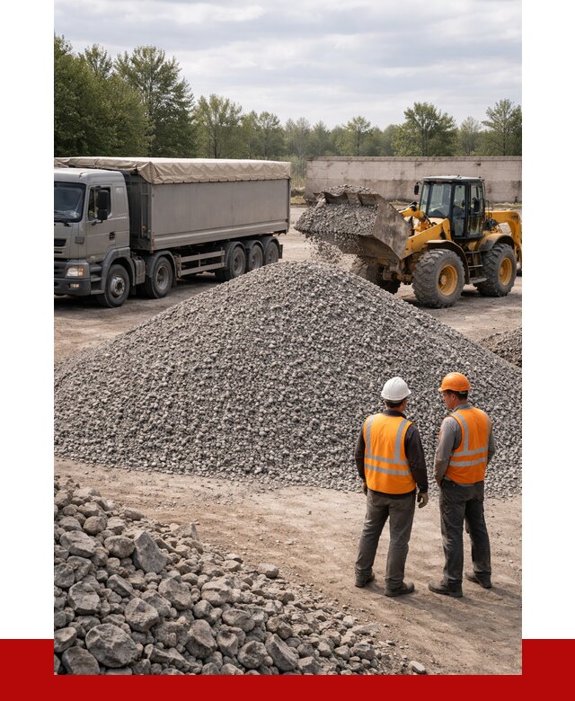 Гранитный щебень фракция 5-20 в Биробиджане от 4258 руб | ПРОНЕРУДБрб