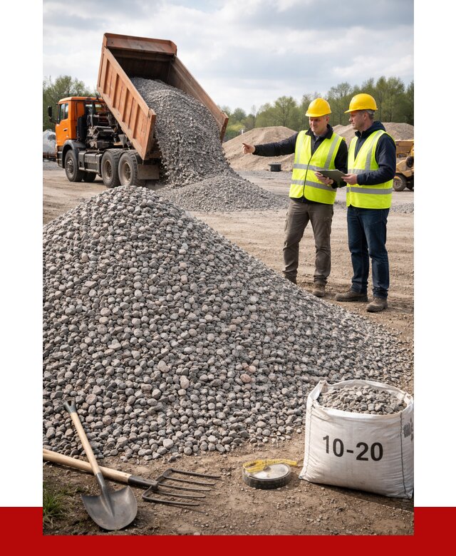 Гранитный щебень фракция 10-20 в Биробиджане от 4258 руб.|ПРОНЕРУДБрб