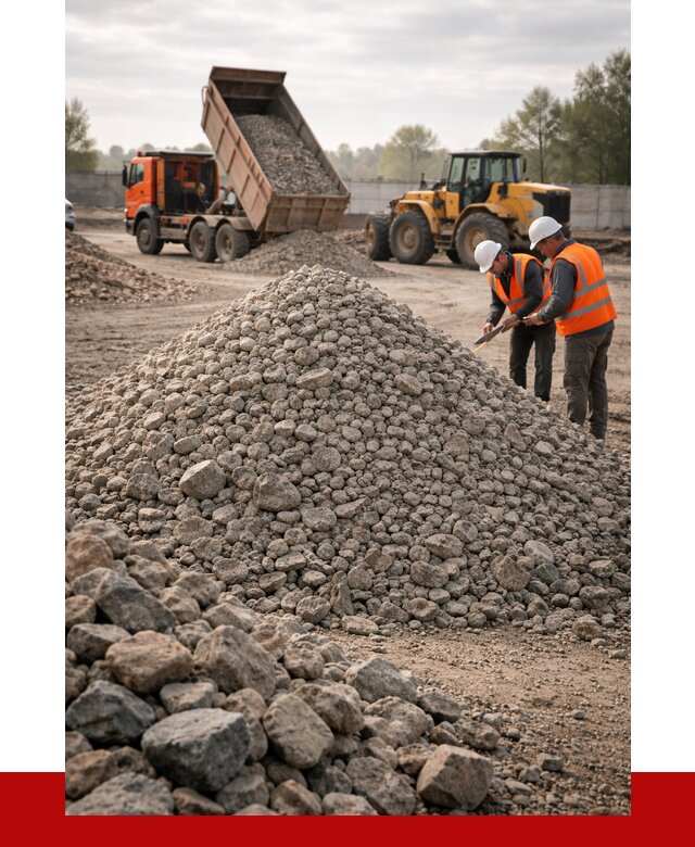 Гранитный щебень фракция 40-70 в Биробиджане от 2535 руб ПРОНЕРУДБрб