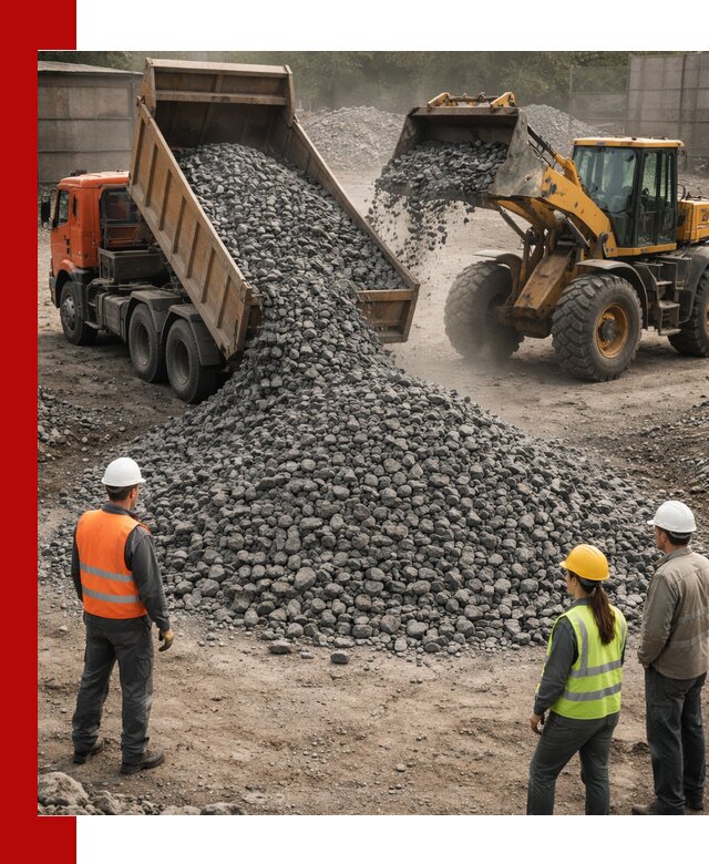 Щебень габбро-диабаз фракция 40–70 доставка в Биробиджане