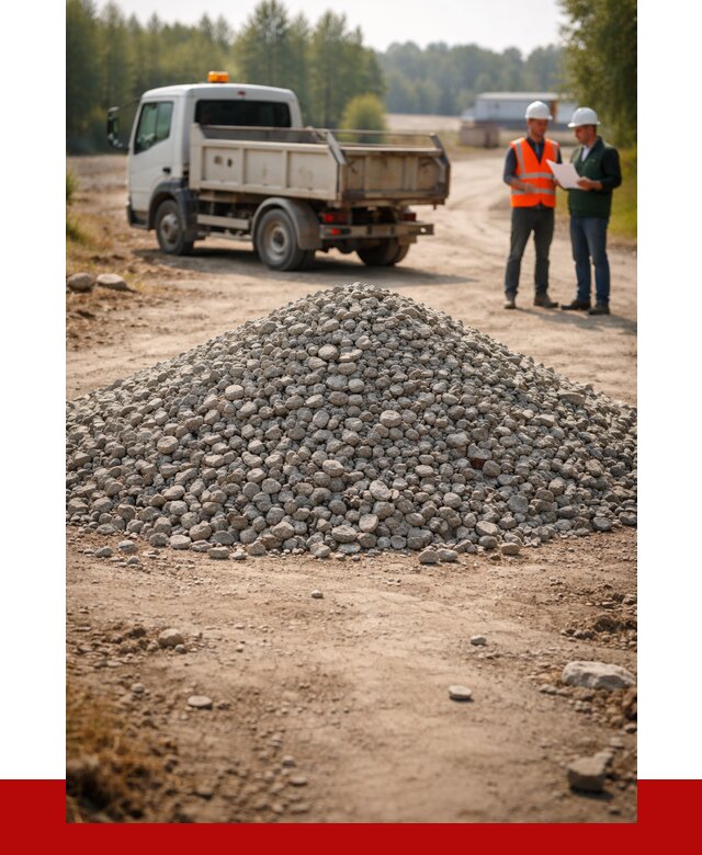 Гравийный щебень фракция 20-40 в Биробиджане от 1217 р. | ПРОНЕРУДБрб