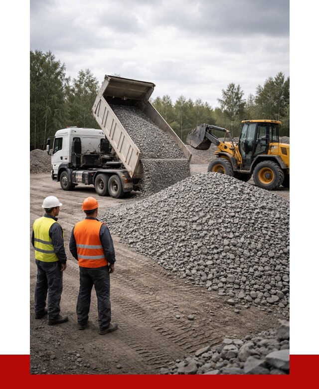 Гравийный щебень фракция 40-70 в Биробиджане от 9631р | ПРОНЕРУДБрб