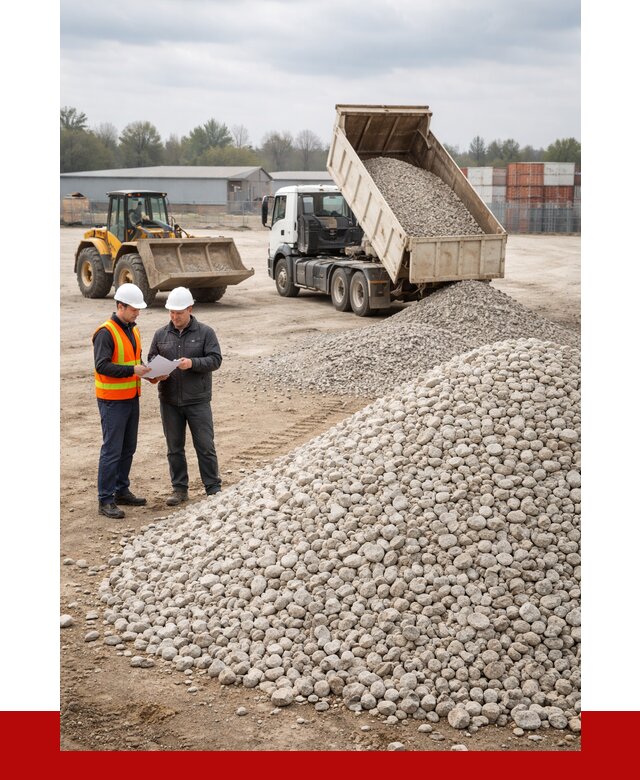 Известняковый щебень в Биробиджане от 1419 р. доставка | ПРОНЕРУДБрб