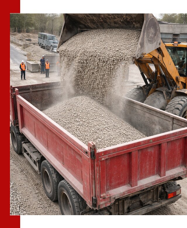 Купить известняковый щебень фракции 0-5 с доставкой в Биробиджане