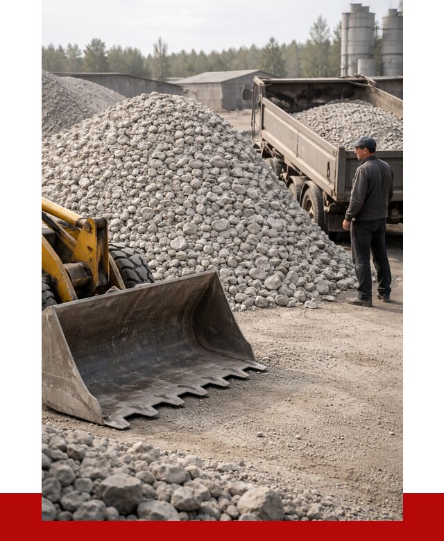 Известняковый щебень фракция 40-70 в Биробиджане от 4258 р. | ПРОНЕРУДБрб