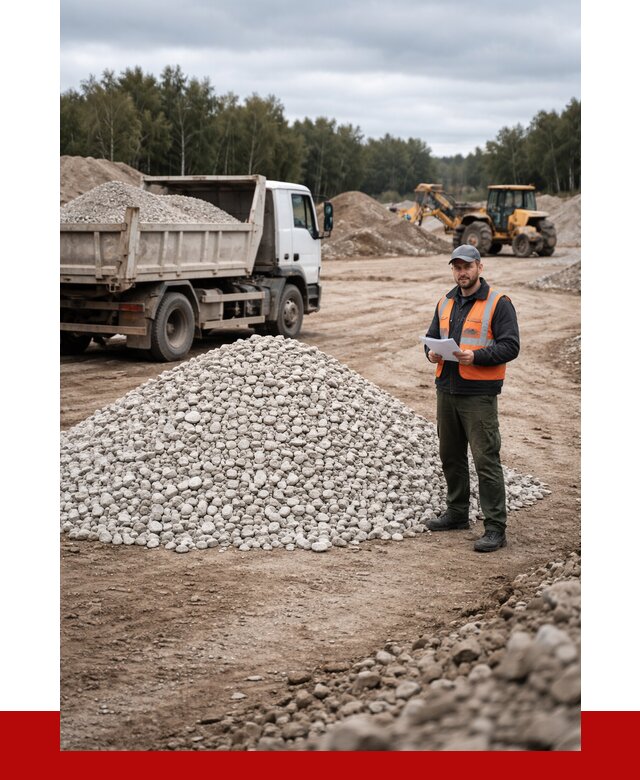 Доломитовый щебень в Биробиджане купить от 2230 р., ПРОНЕРУДБрб