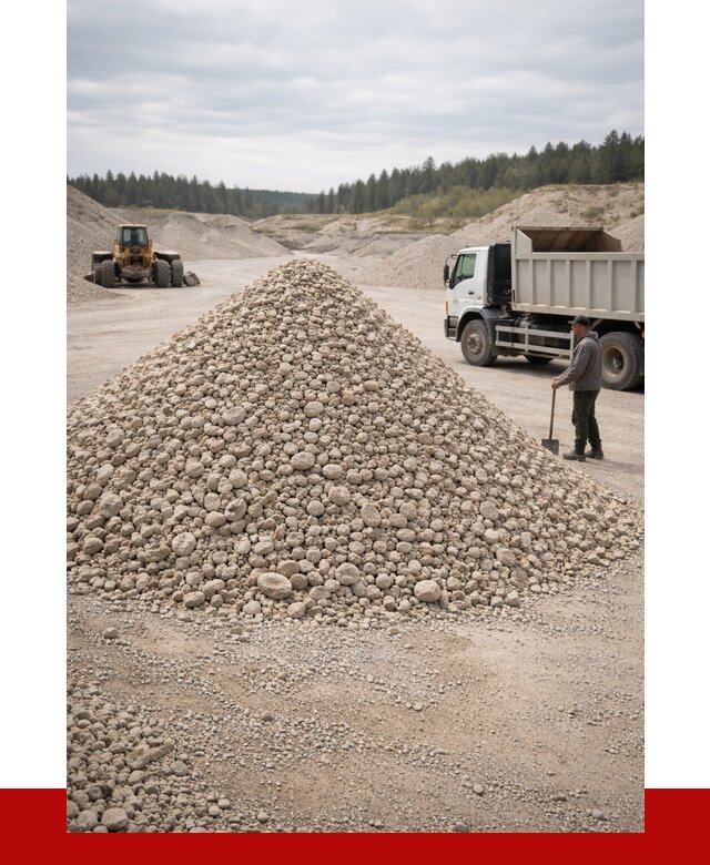 Доломитовый щебень фракция 40-70 в Биробиджане от 2839 | ПРОНЕРУДБрб