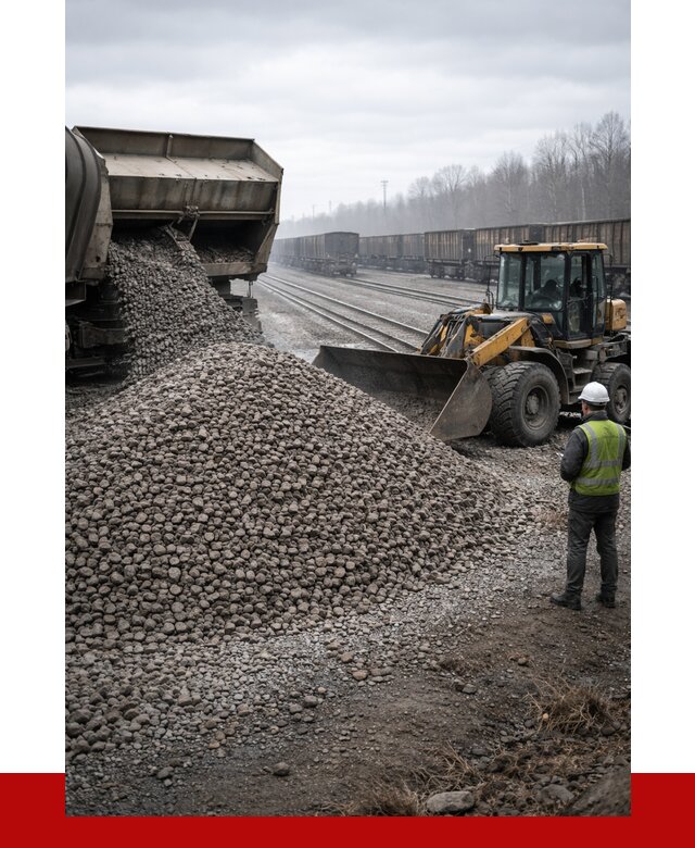 Купить железнодорожный щебень в Биробиджане от 2839 р. | ПРОНЕРУДБрб