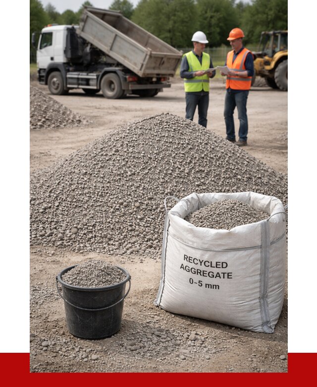 Вторичный щебень фракция 0-5 в Биробиджане от 1622 р. ПРОНЕРУДБрб