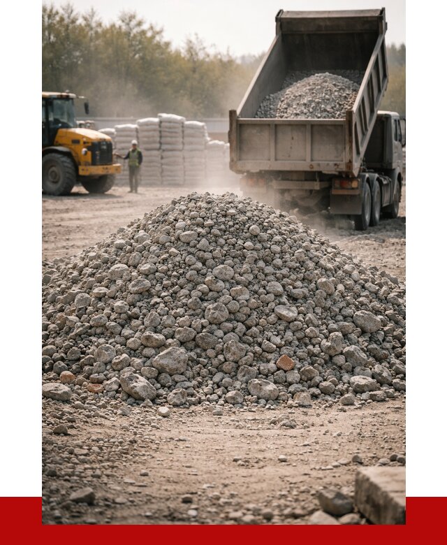 Вторичный щебень фракция 70-150 в Биробиджане от 1419 р. | ПРОНЕРУДБрб