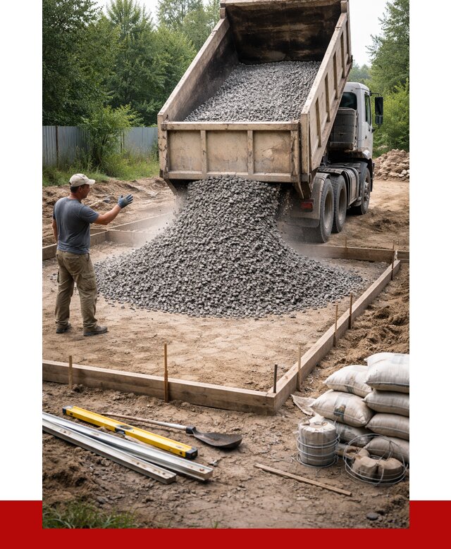 Купить щебень для фундамента в Биробиджане от 4562 р. | ПРОНЕРУДБрб