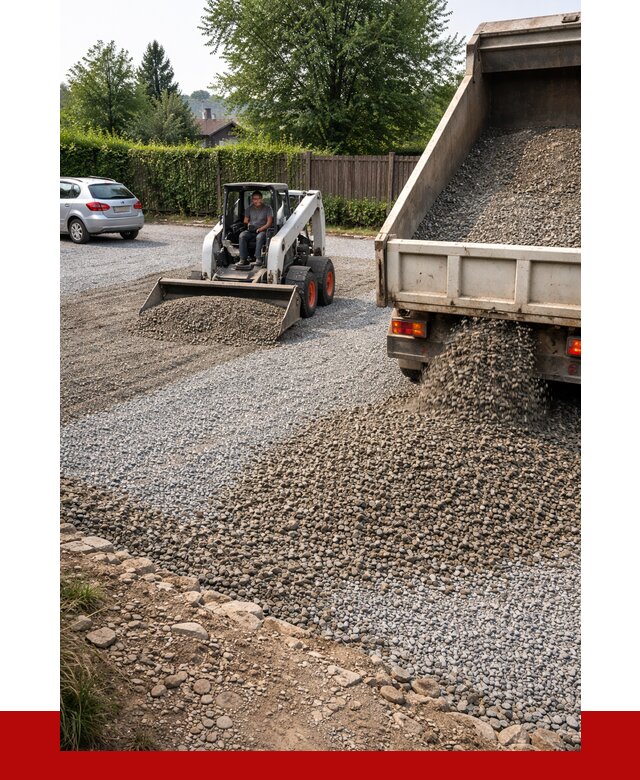 Щебень для парковки в Биробиджане с доставкой от 1217 р.| ПРОНЕРУДБрб