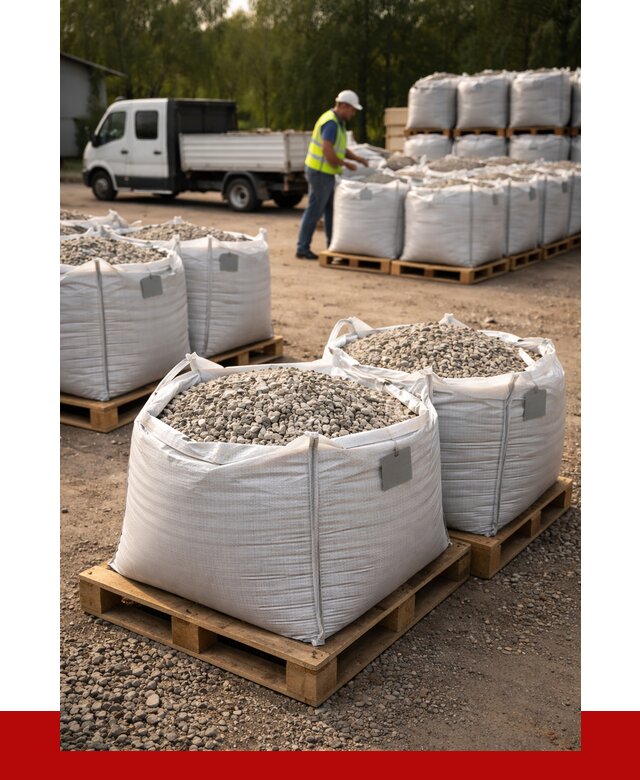 Щебень в мешках с доставкой в Биробиджане от 4258 р. | ПРОНЕРУДБрб