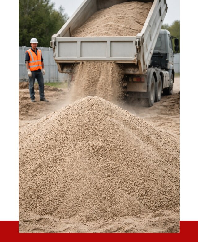 Купить сеяный песок с доставкой в Биробиджане от 2230 р ПРОНЕРУДБрб