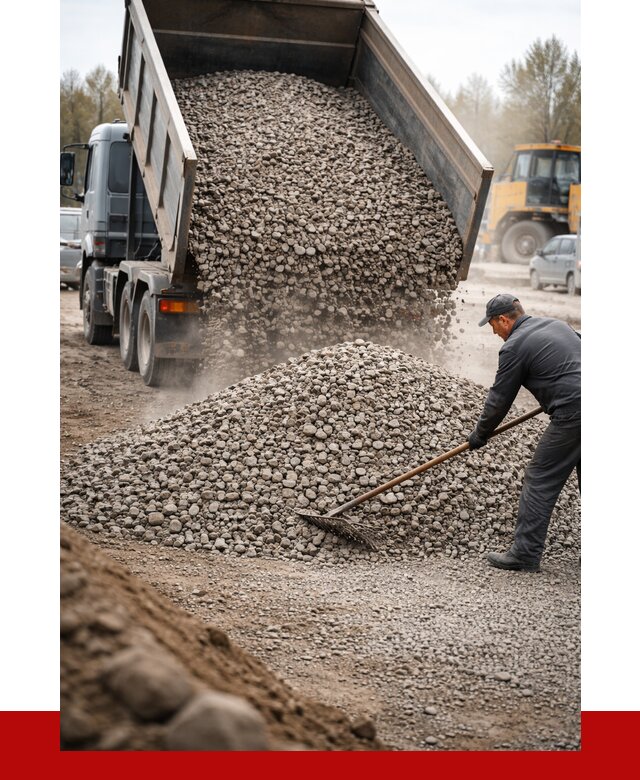 Гравий фракция 20-40 в Биробиджане от 2535 р. доставка | ПРОНЕРУДБрб