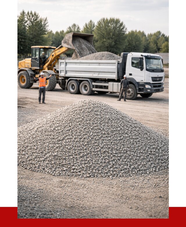 Купить мытый гравий в Биробиджане от 3548 р, доставка ПРОНЕРУДБрб