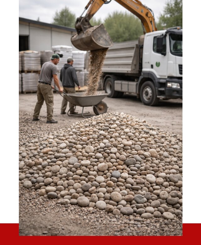 Галька декоративная в Биробиджане от 3244 р. за куб | ПРОНЕРУДБрб