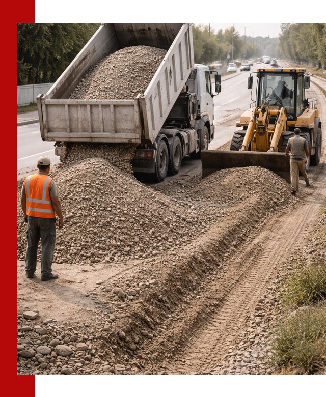 Опгс для устройства дорог и подсыпки в Биробиджане