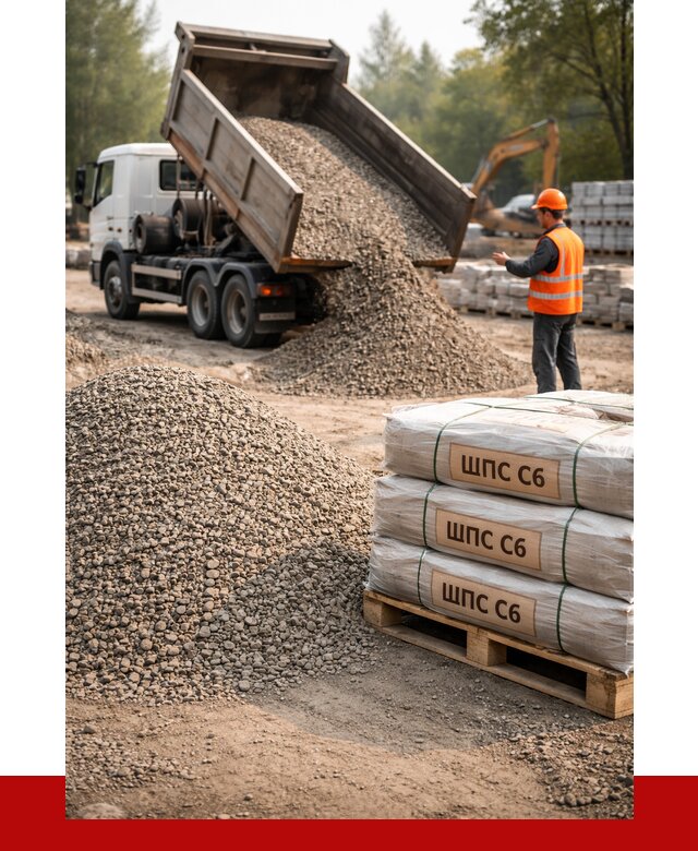 ЩПС С6 в Биробиджане с доставкой от 2230 р. за куб | ПРОНЕРУДБрб