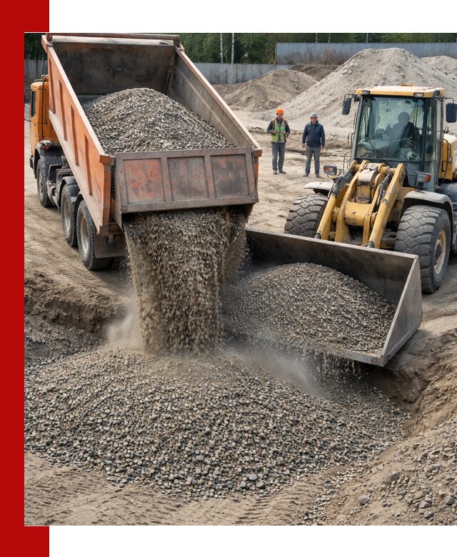 Доставка щпс С9 самосвалами по выгодным тарифам в Биробиджане