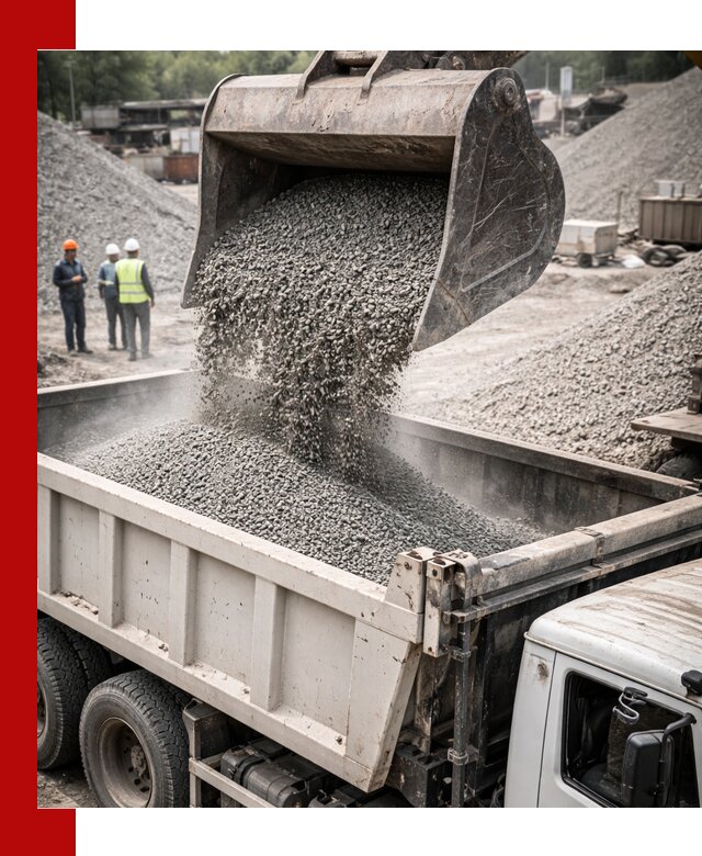 Отсев и крошка для строительства и дорожных работ в Биробиджане