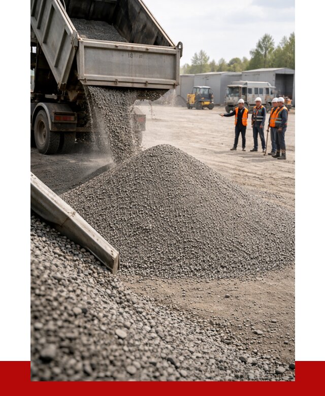 Гравийный отсев 0-5 в Биробиджане от 1217 р. с доставкой | ПРОНЕРУДБрб