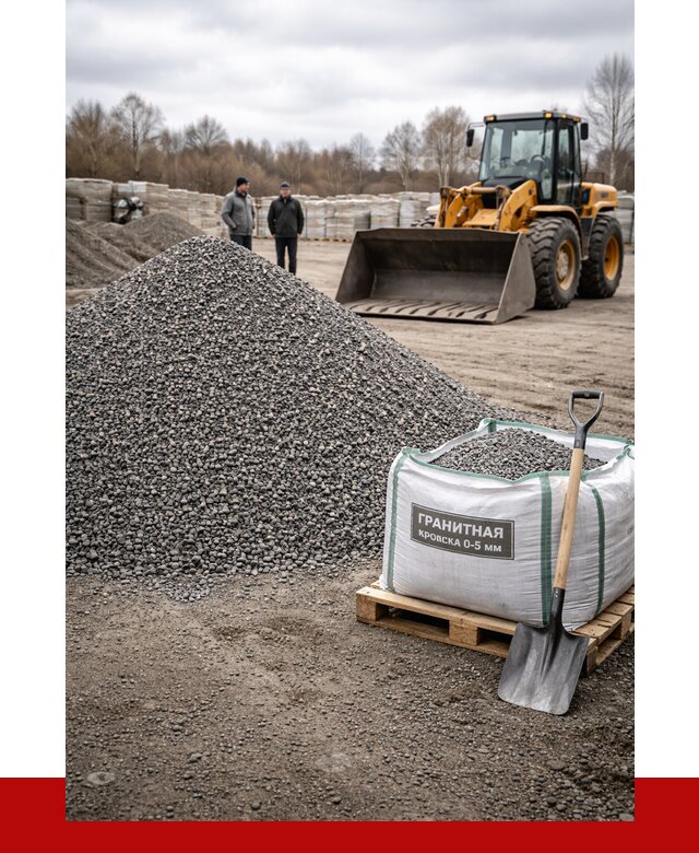 Купить гранитную крошку в Биробиджане от 4866 р. с доставкой | ПРОНЕРУДБрб