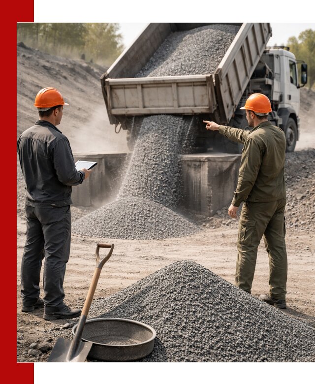 Гранитная крошка фракция 2-5 доставка в Биробиджане