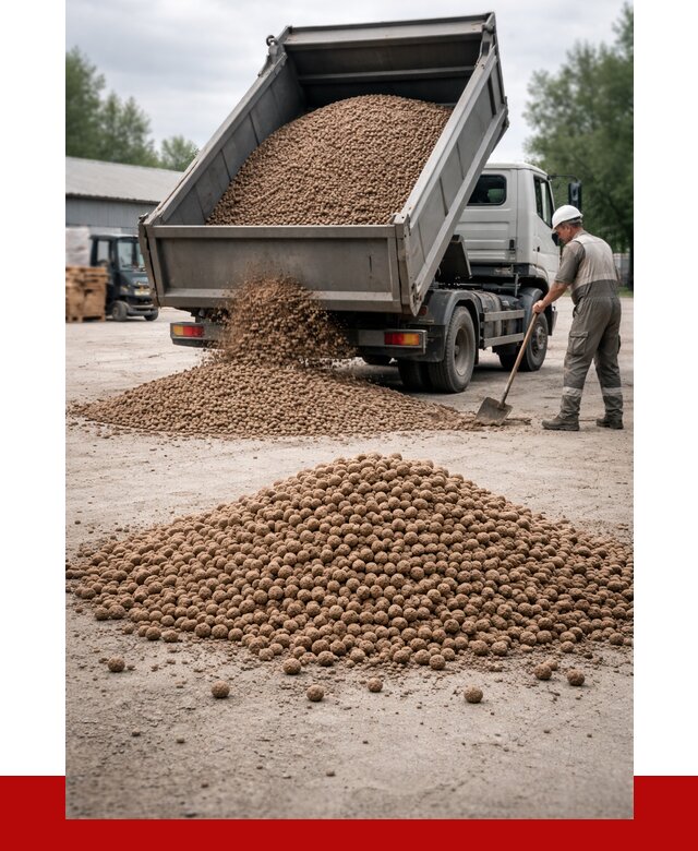 Керамзит с доставкой в Биробиджане от 4258 р. за м3 | ПРОНЕРУДБрб