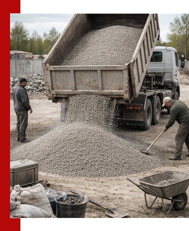 Керамзит фракция 0-5: доставка и продажа в Биробиджане