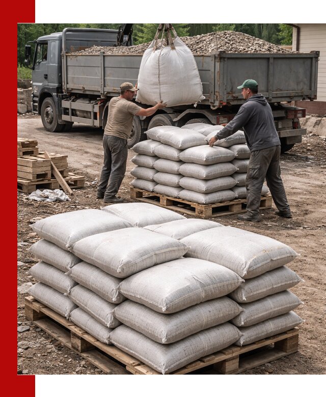 Керамзит в мешках с доставкой в Биробиджане от компании-поставщика