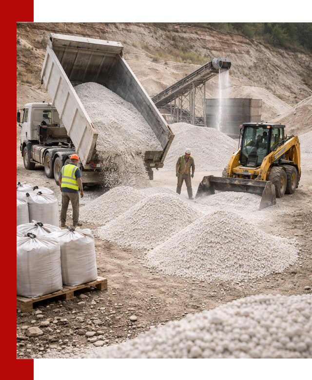 Доставка перлита в Биробиджане для тепло-, звуко- и гидроизоляции