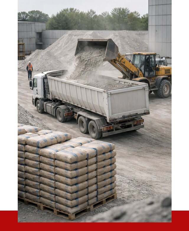 Купить цемент навалом в Биробиджане от 5576 р. с доставкой | ПРОНЕРУДБрб