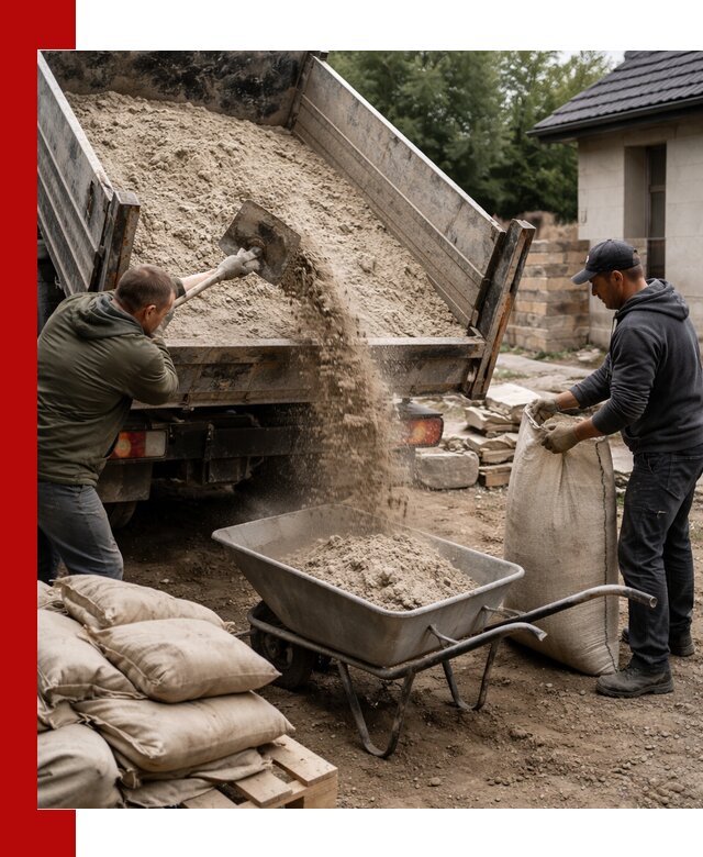 Качественная сухая смесь для кладки с доставкой в Биробиджане