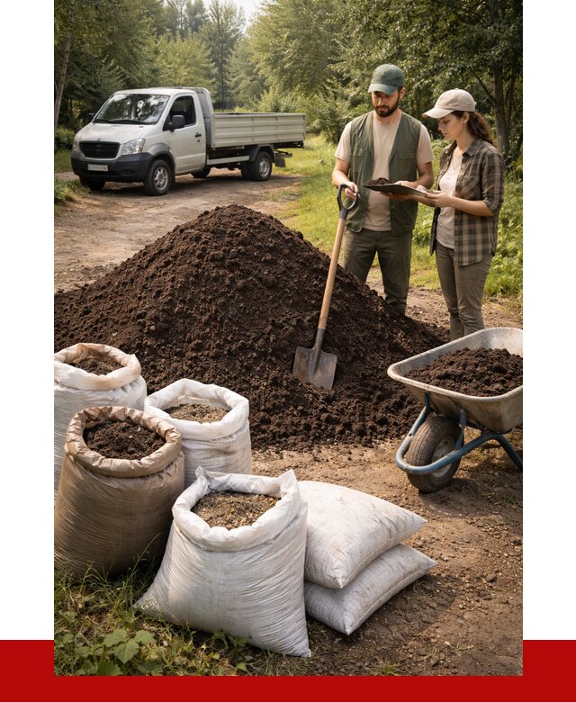 Купить грунт с доставкой в Биробиджане от 4562 р. за м3 | ПРОНЕРУДБрб