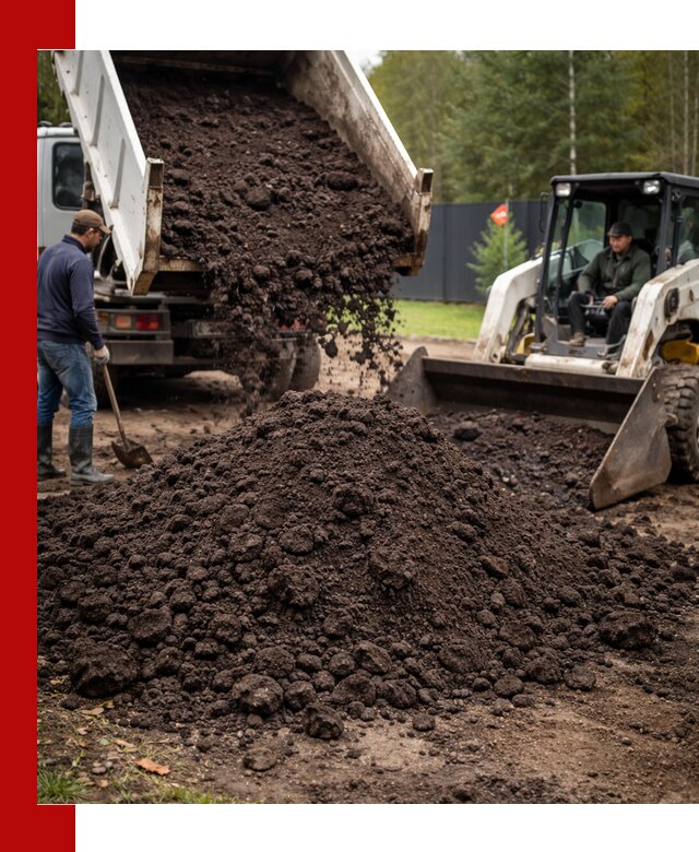 Плодородный грунт с доставкой в Биробиджане для садов и огородов