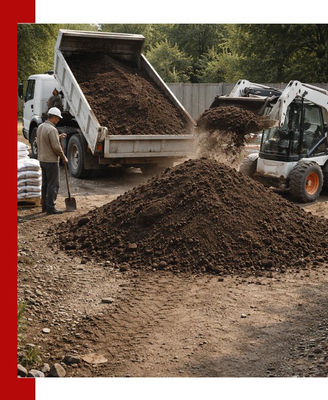 Доставка растительного грунта в Биробиджане от производителя оптом и в розницу