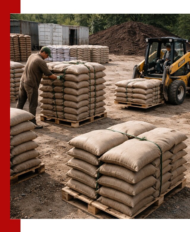 Доставка торфа в мешках по выгодным ценам в Биробиджане