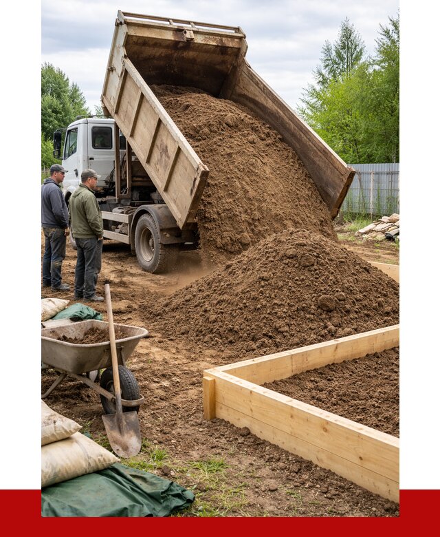 Торфо песчаная смесь в Биробиджане с доставкой от 1876 р. | ПРОНЕРУДБрб