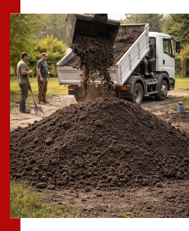 Доставка и продажа чернозема в Биробиджане оптом и в розницу