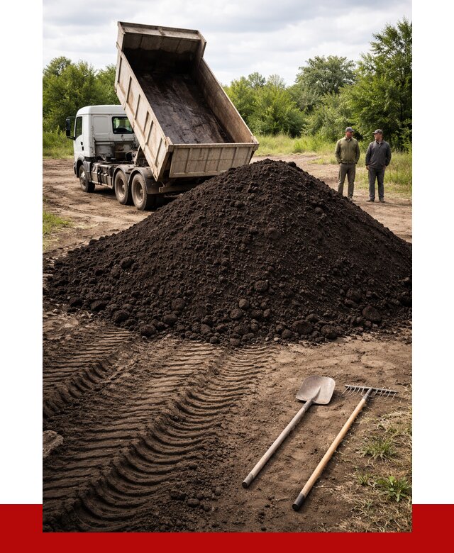 Купить чернозем навалом в Биробиджане от 1217 р. за куб | ПРОНЕРУДБрб