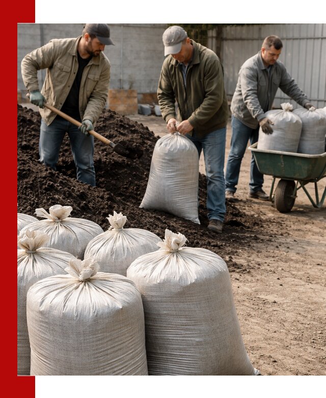 Купить чернозем в мешках с доставкой в Биробиджане