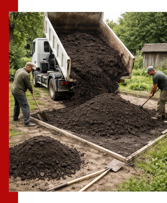 Купить чистый чернозем для огорода с доставкой в Биробиджане