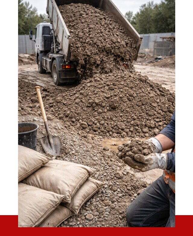 Купить глина для засыпки в Биробиджане от 1217 р. за куб | ПРОНЕРУДБрб