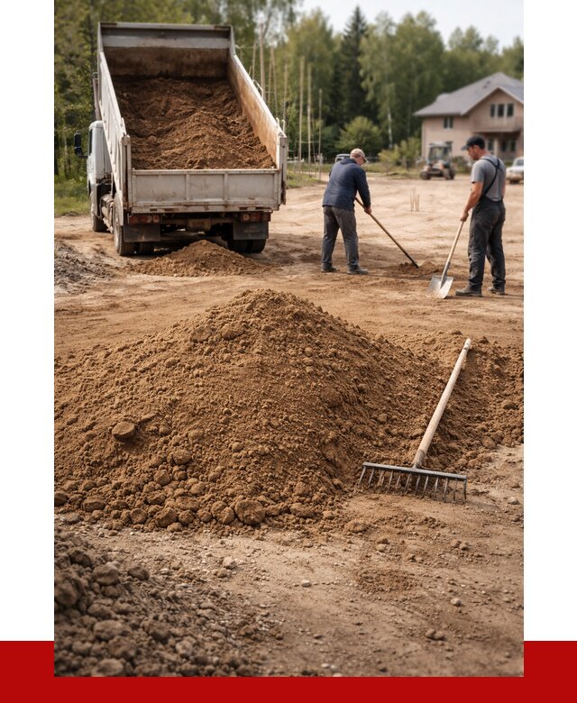 Суглинок для планировки в Биробиджане с доставкой от 4258 р. | ПРОНЕРУДБрб