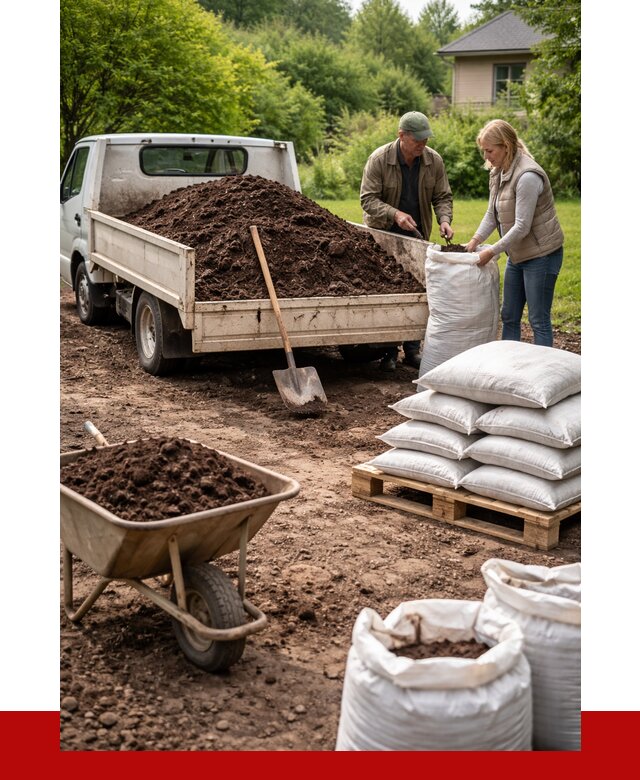 Перегной в мешках с доставкой в Биробиджане от 2230 р. | ПРОНЕРУДБрб