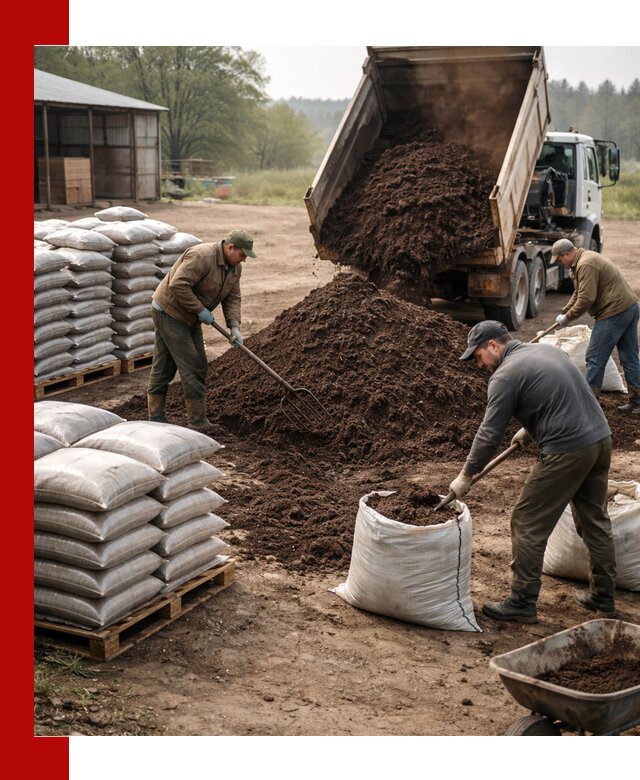 Доставка компоста оптом и в розницу в Биробиджане