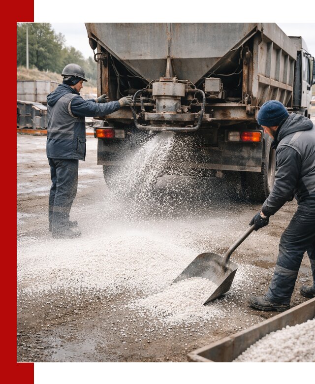 Доставка и продажа хлористого кальция в Биробиджане