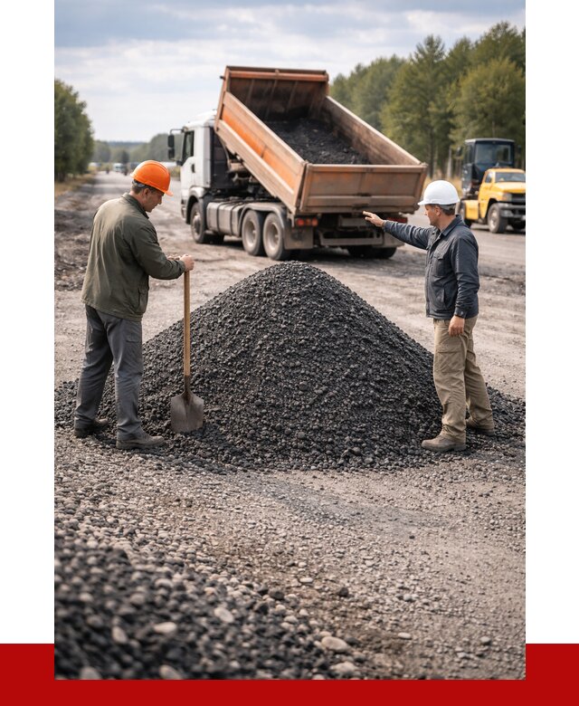 Купить асфальтовую крошку для дорог в Биробиджане от 4258 р. | ПРОНЕРУДБрб